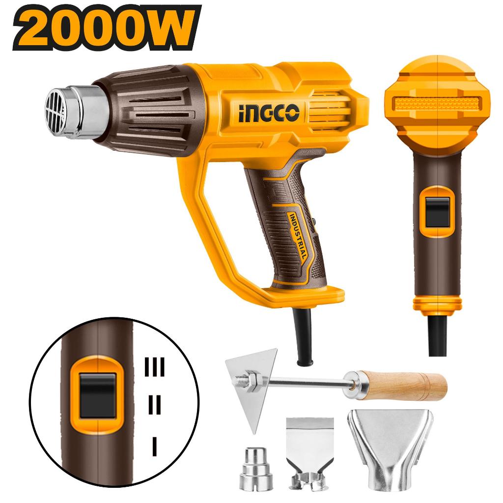 Jual HG200078 HEAT HOT AIR GUN PEMANAS ANGIN INDUSTRIAL INGCO Hit Gun ...