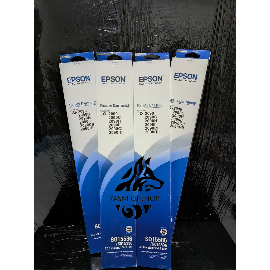 Jual pita ribbon cartridge epson LQ 2090 HITAM | Shopee Indonesia