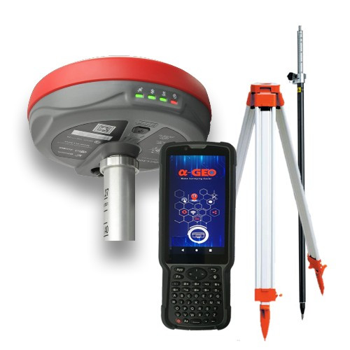 Jual GPS Geodetik RTK Alpha GEO L300 IMU Tilt 60º Internal 15 KM ...