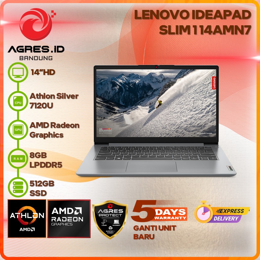 jual-lenovo-ideapad-slim-1-14amn7-athlon-silver-7120u-8gb-256gb-512gb