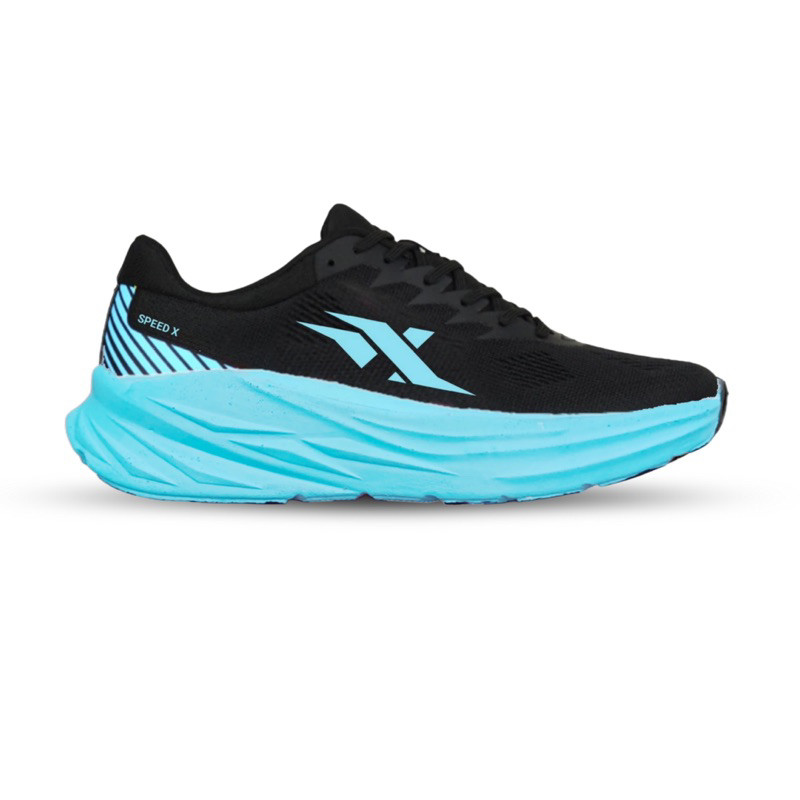 XPREME - SEPATU OLAH RAGA RUNNING XPREME RUNSPEED HITAM TOSCA - SEPATU SPORT NYAMAN DI PAKAI