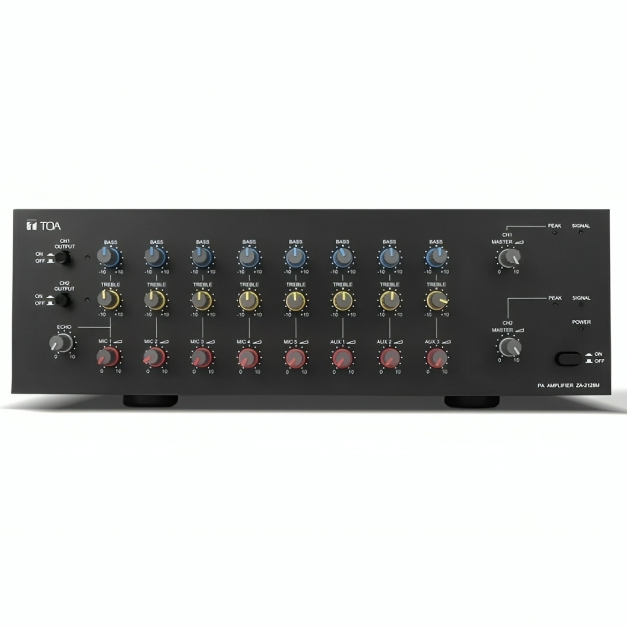 Jual TOA Mixer Amplifier TOA ZA-2128M (2x120 Watt) / Amply TOA ZA2128M ...