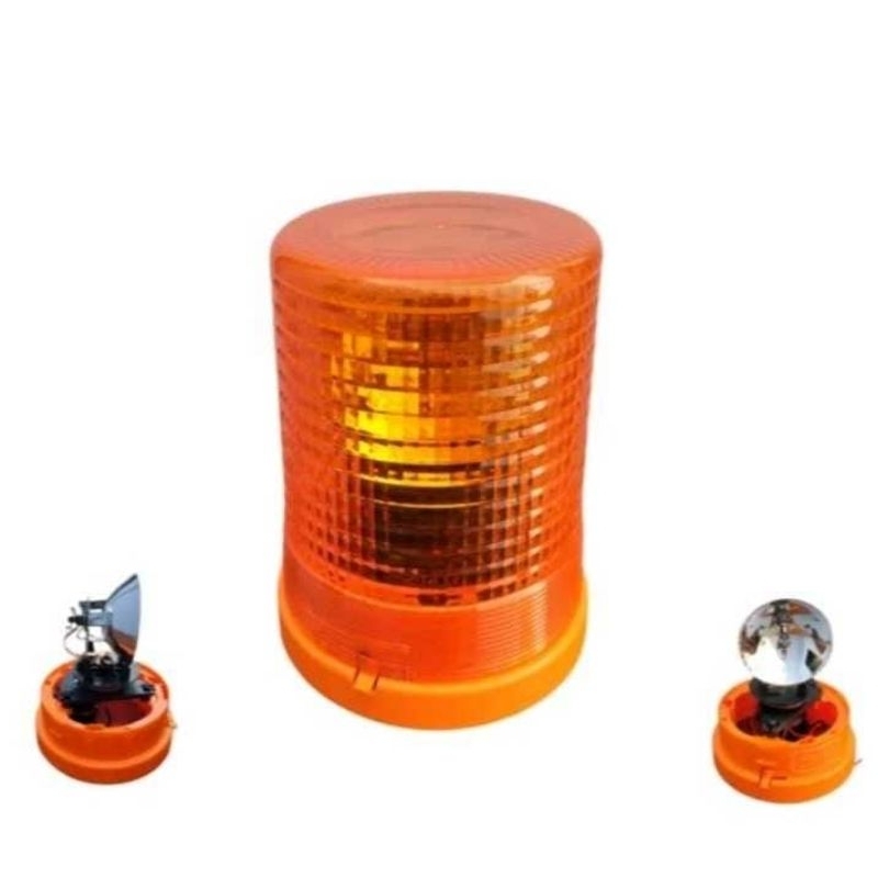 Jual LAMPU ROTARI ROTARY WARNING LIGHT MOBIL TRUK CONTAINER 24VOLT ...