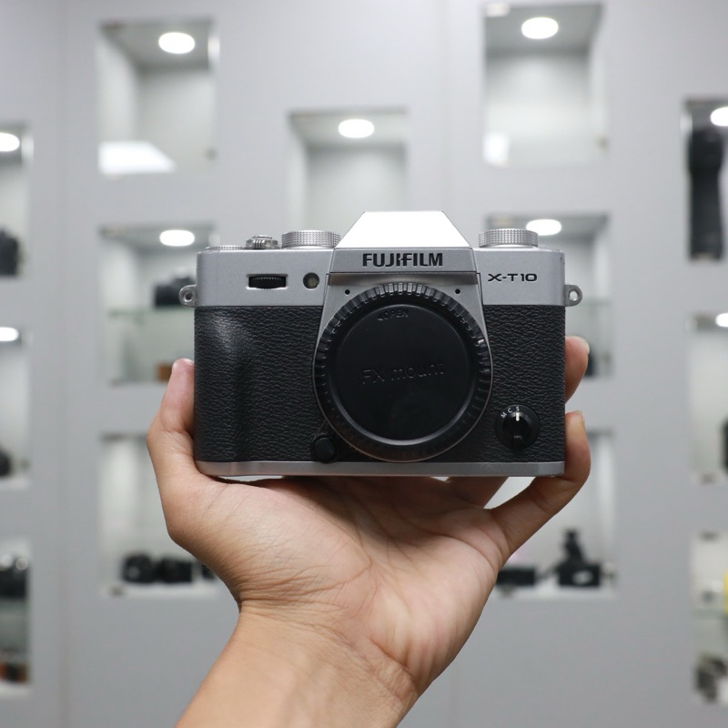 Jual Fujifilm XT10 Mirrorless Camera Silver Murah Shopee Indonesia