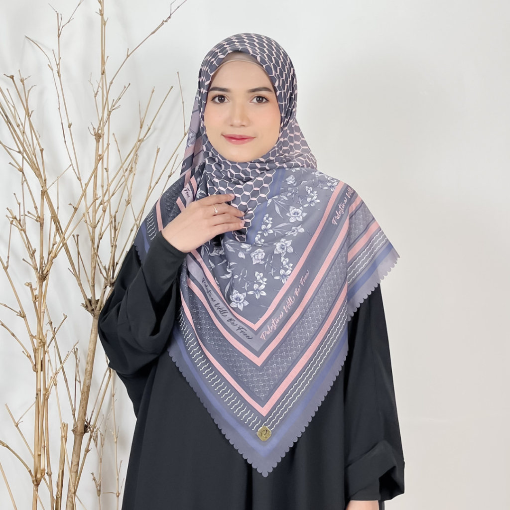 Jual PO KAFIYAH SCARF MOTIF KAFIYEH PALESTINE ALWAFA HIJAB BAHAN VOAL ...