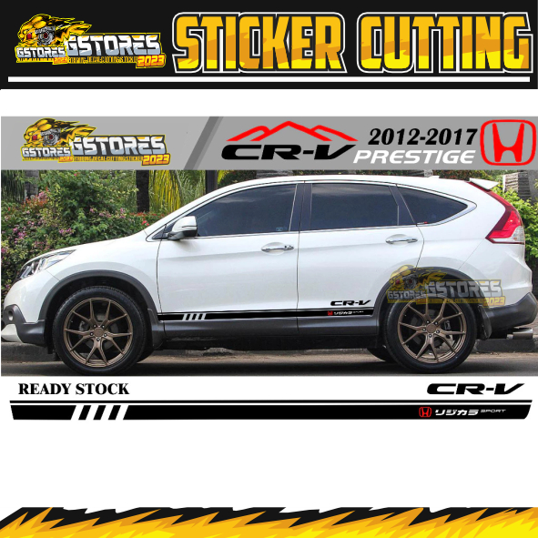 Jual STICKER HONDA CRV 2012 2013 2014 2015 2016 2017 CUTING STICKER ...