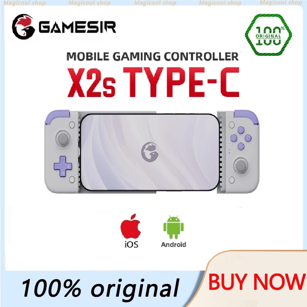 GameSir X2 Type-C per Android Controller di Gioco Mobile per Telefono Android(Massimo 173 mm), Cloud, Stadia, Vortex Gaming Supportati, Plug and Play Gamepad per E-Sports