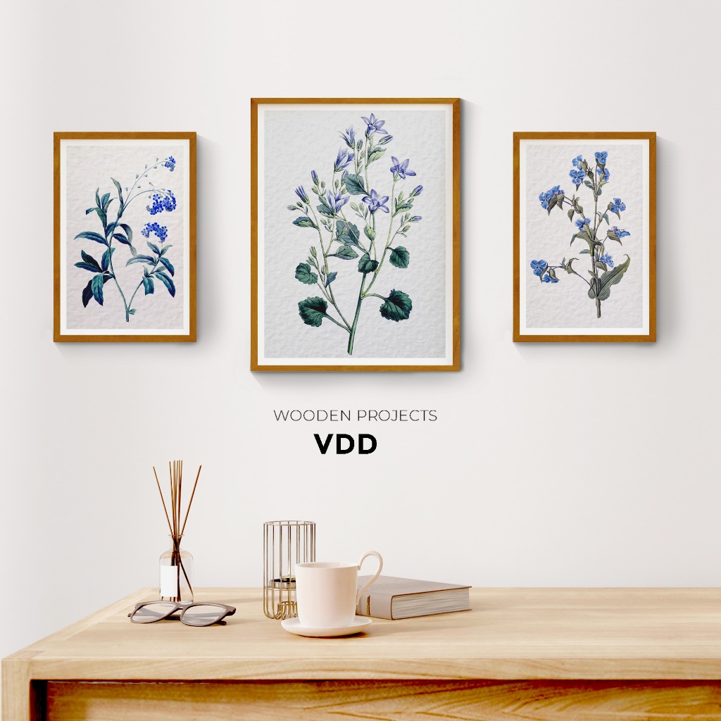 Jual Wooden Projects Hiasan Dinding Frame Kayu Bundle Wall Decor ...