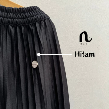 Rok Premium Plisket Payung POLOS Rania ZR Skirt Premium
