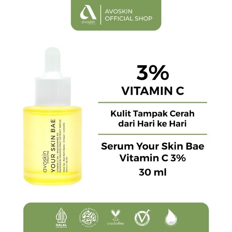Jual EXP 2026 AVOSKIN SERUM VITAMIN C | Shopee Indonesia
