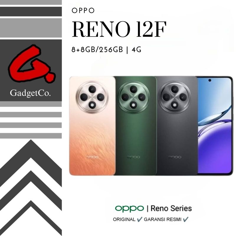 Jual Oppo Reno 12F LTE 8/256GB Original | Shopee Indonesia