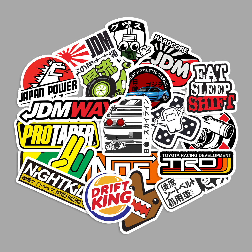 Jual STICKER PACK - JDM VOL. 1 | STICKER KOPER STICKER TUMBLER STICKER ...