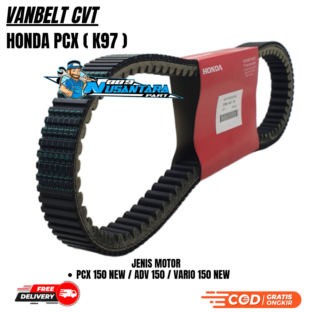 Jual VANBELT ONLY PCX 150, ADV 150 / VANBEL V BELT / FANBEL / PANBEL ...