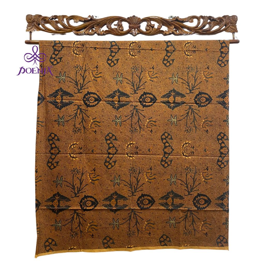 Jual Poenja Kain Batik Solo Sogan Premium / Kain Batik Bahan Sogan ...