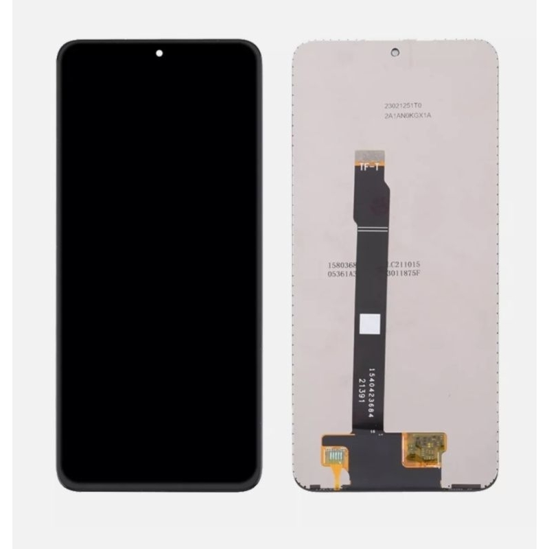 Pantalla LCD original para el montaje completo del digitalizador Honor X8 con marco (azul