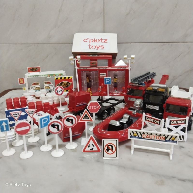 Jual Diorama FAST LANE Pemadam Kebakaran / FAST LANE Fire Rescue ...