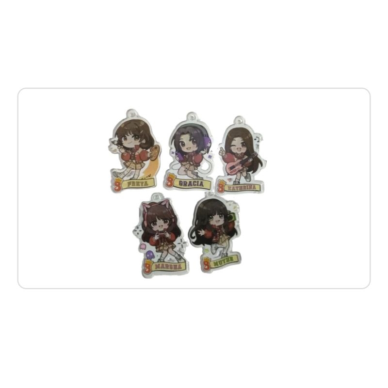 Jual Keychain Tango jkt48 Fan made akrilik gantungan kunci ganci ...
