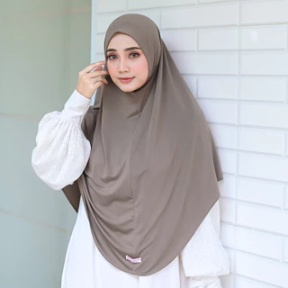 Bella Alisha - Seika Instan Khimar Syar’i Spandek Jersey Premium
