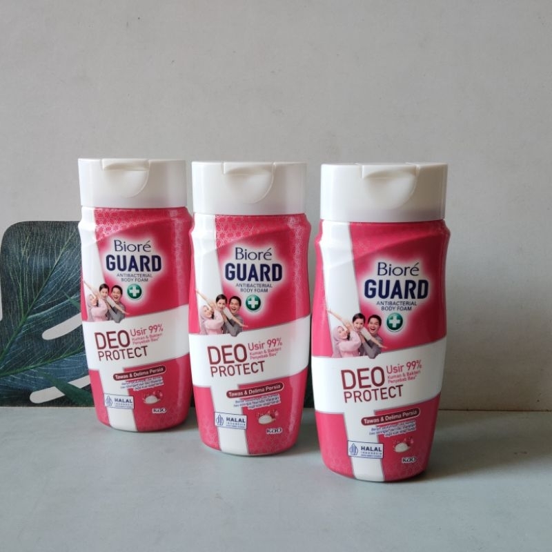 Jual biore sabun cair botol 100ml/biore guard sabun mandi 100ml ...
