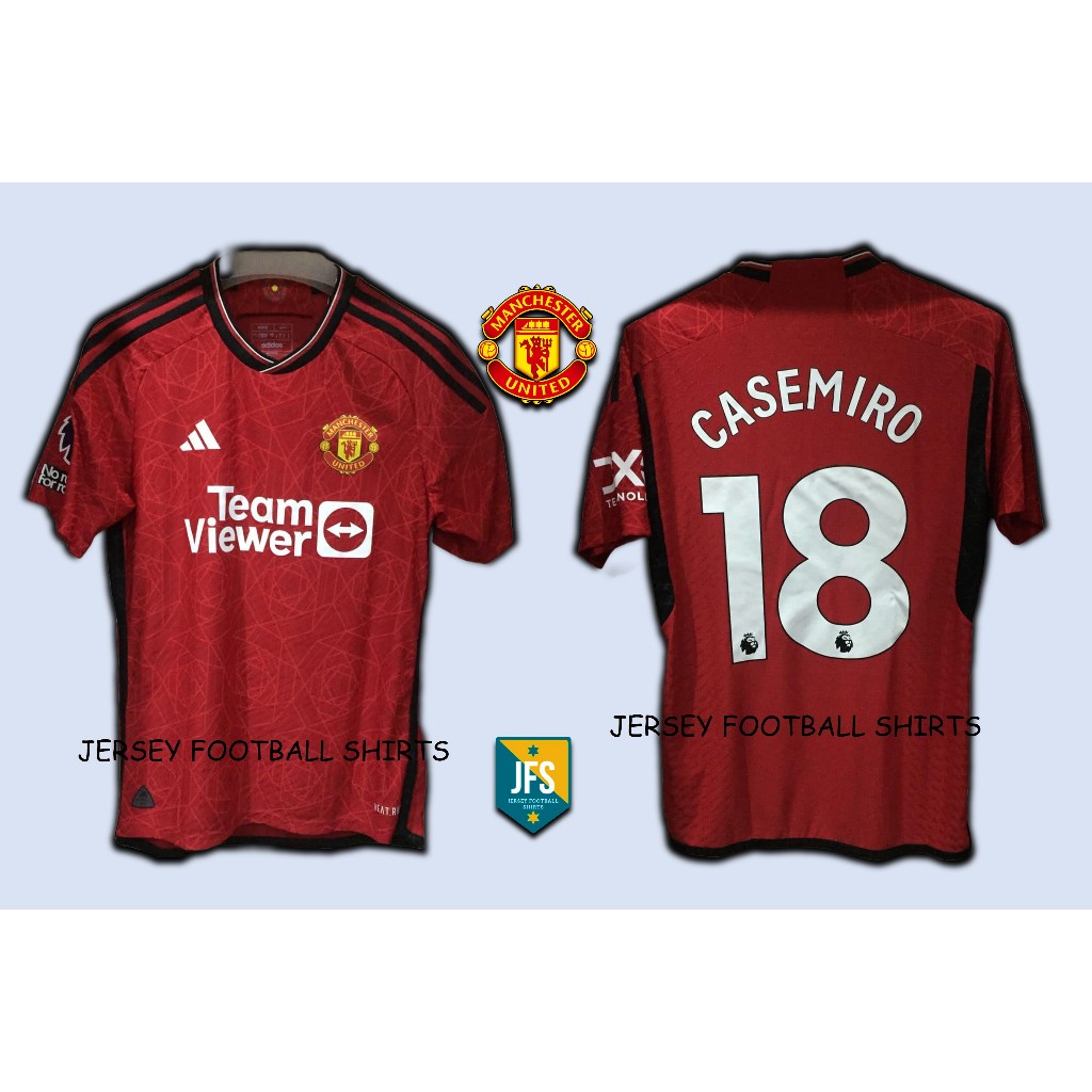 Maillot Manchester United 3ème 2022/23 - #18 Casemiro (Heat.Rdy), Occasion Taille L