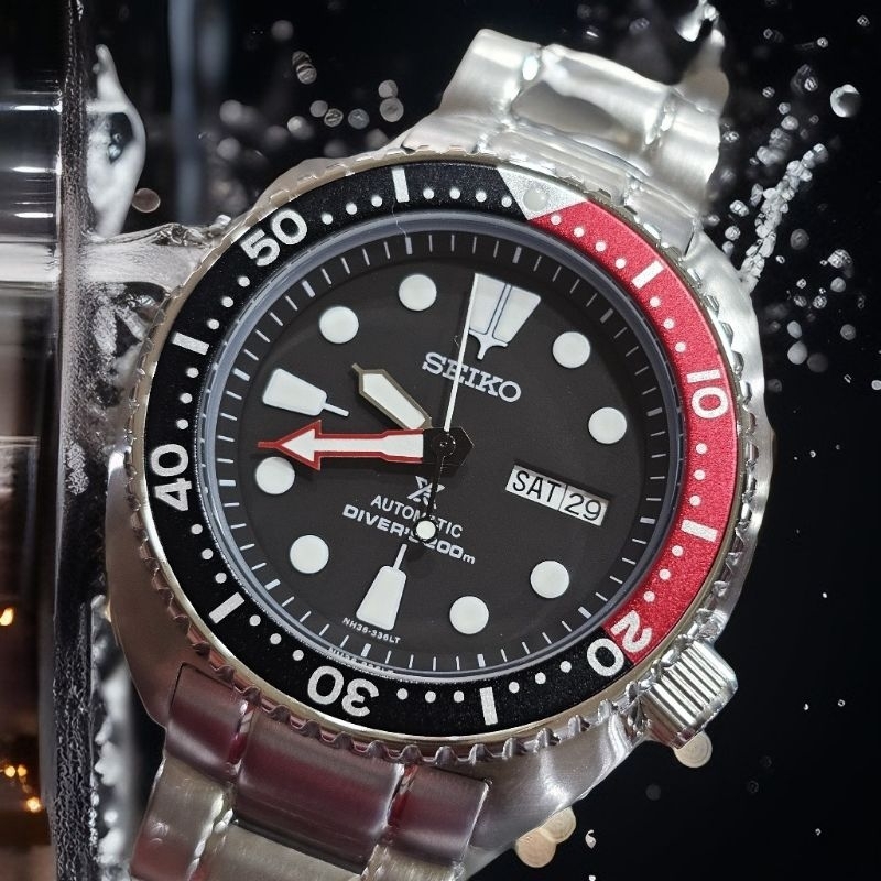 Jual Seiko Prospex Turtle Coke, Jam Tangan Pria Automatic Original ...