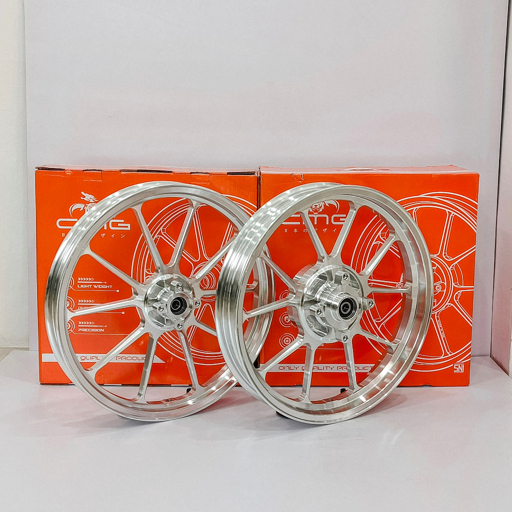 Jual CMG RACING ORIGINAL VELG MODEL EXACT PALANG 10 CNC NINJA R SS ...