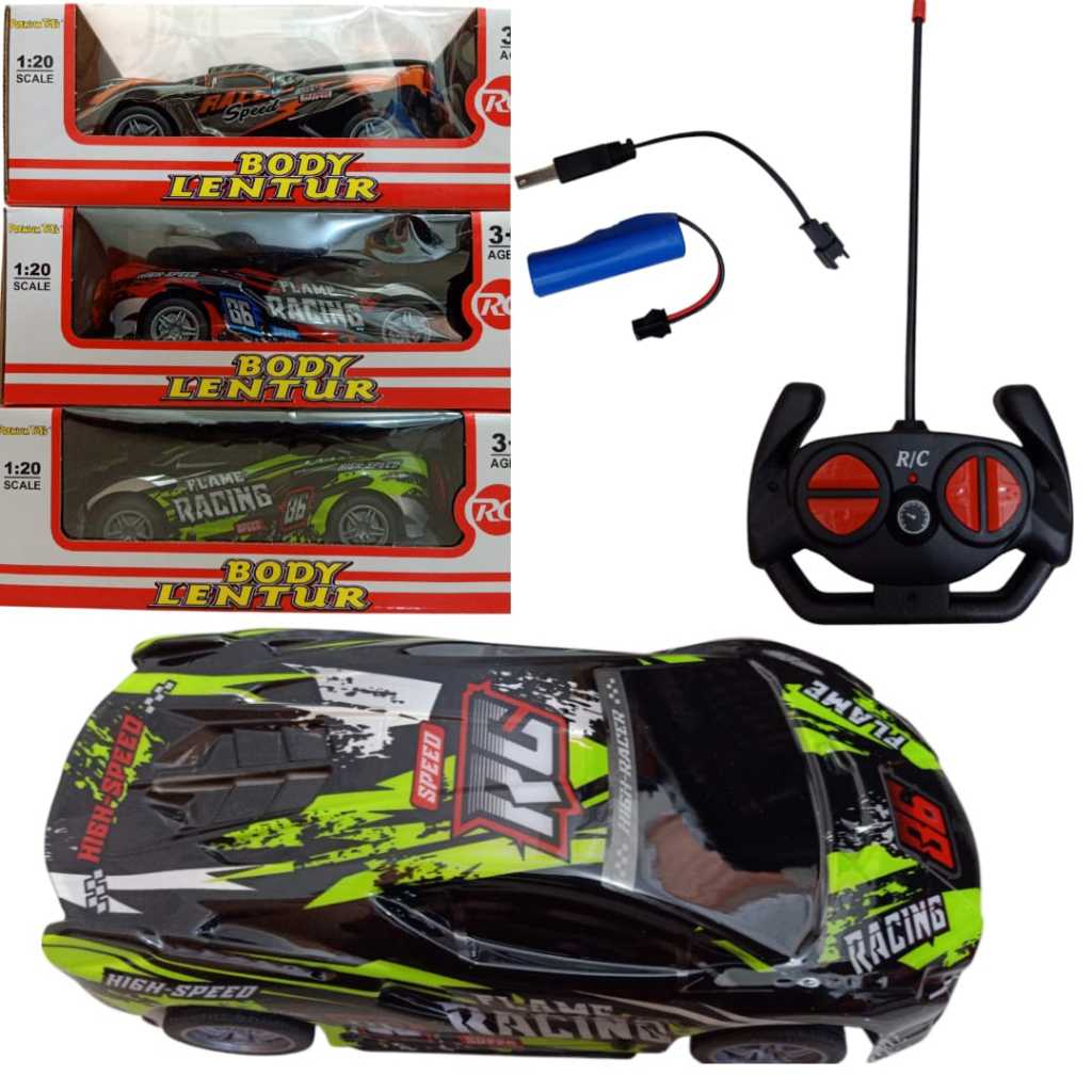 Jual Body lentur RC CAR RALLY REMOT kontrol mainan mobil remote control ...