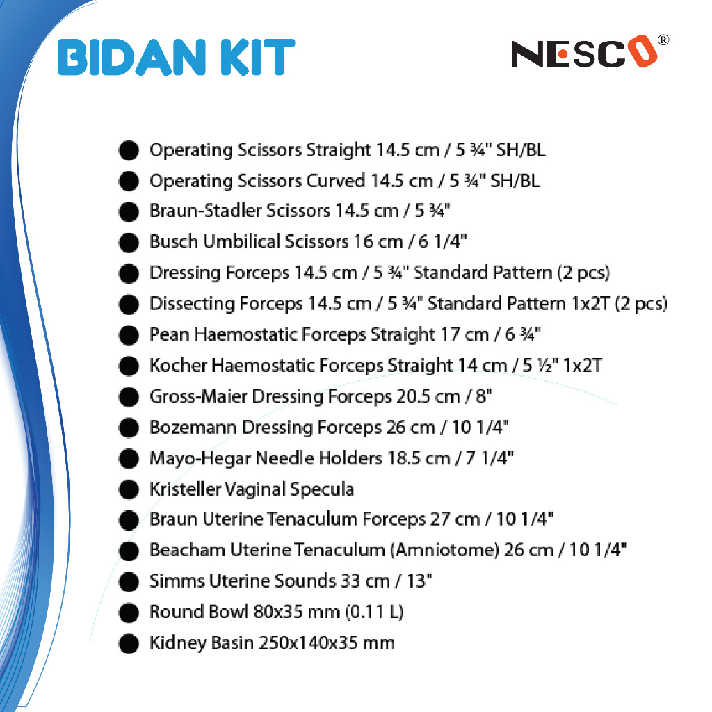 Jual BIDAN KIT ( SET ISI 17 PSC ) | Shopee Indonesia