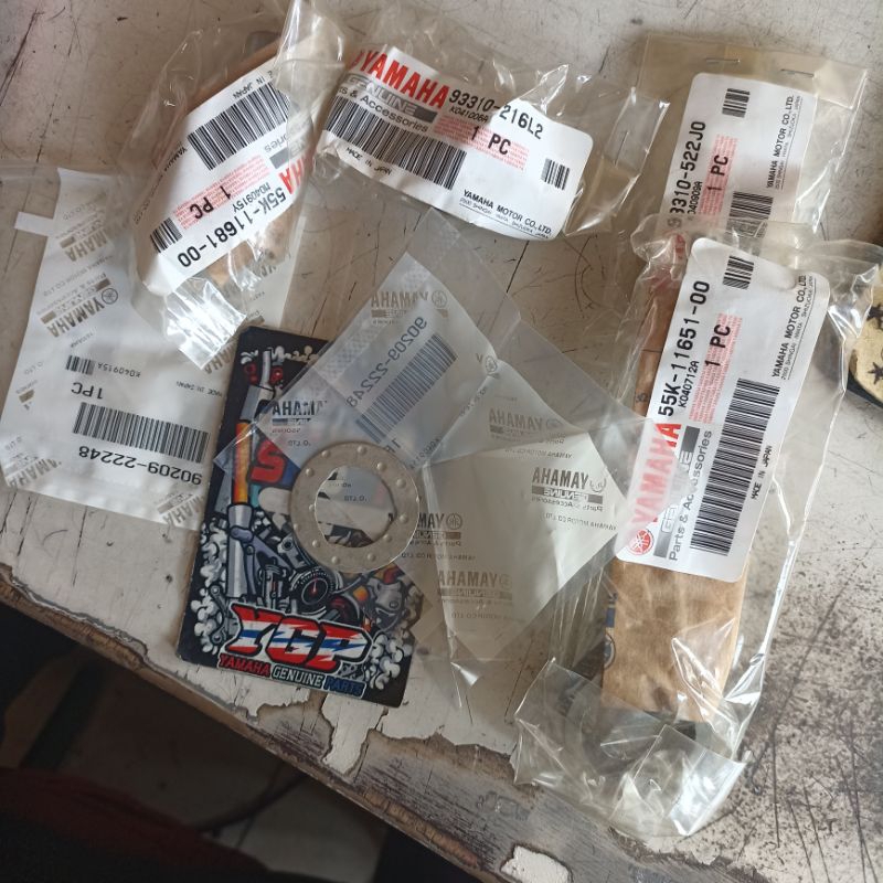 Jual stang seher stang piston rxz rzr original nos japan | Shopee Indonesia
