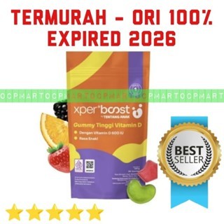 Jual Xper Xpert Expert Boost Gummy Vitamin D 600 IU Anak Dewasa 30 hari ...