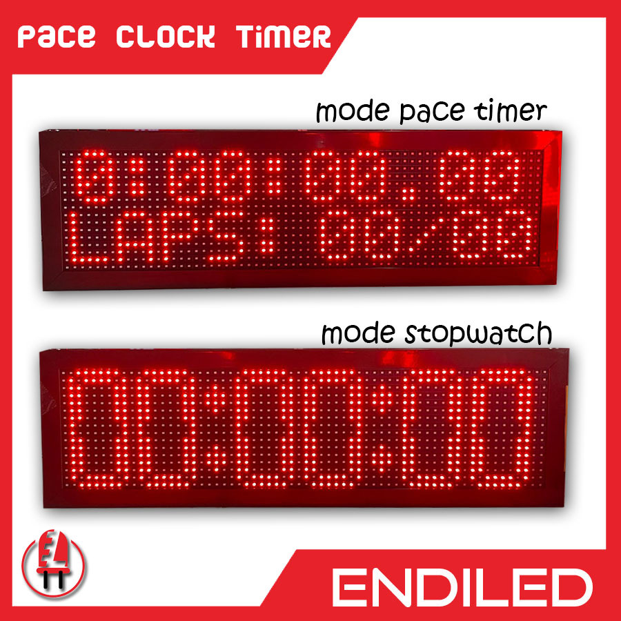 Jual Led Display Timer Countdown-Stopwatch pace timer renang | Shopee ...