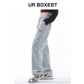 Celana Jeans Wanita Highwaist Model Kulot Losse