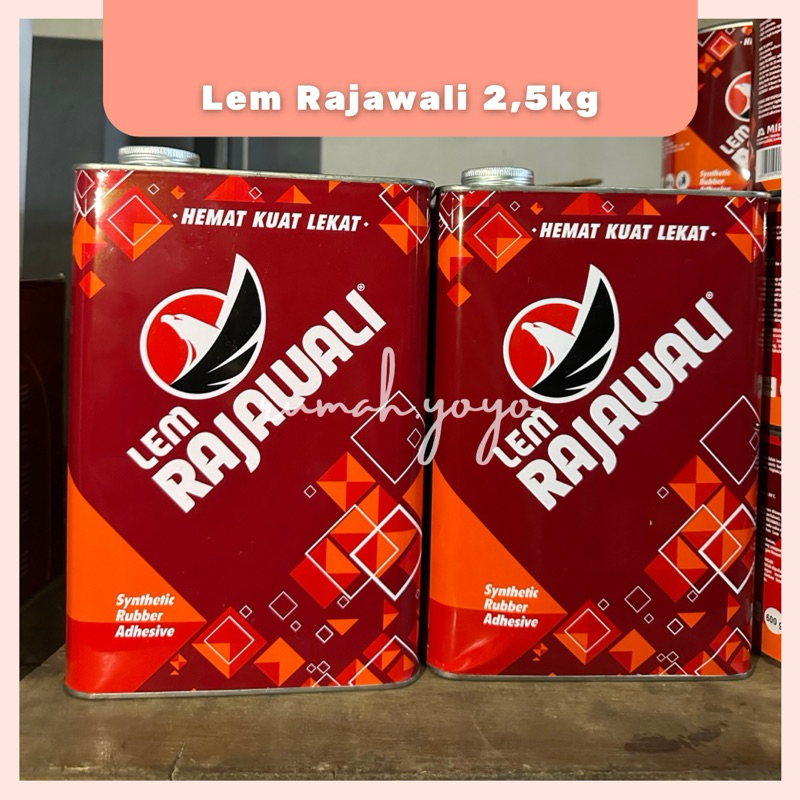 Jual Lem Rajawali Neoprene 2,5kg | Lem Kuning Serbaguna | Shopee Indonesia