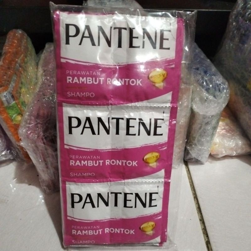 Jual Pantene Shampo saset rambut rontok 2x5 ml | Shopee Indonesia
