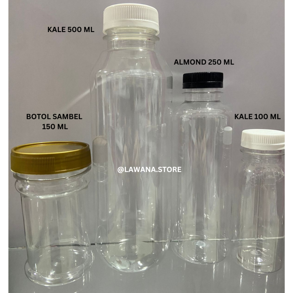 Jual BOTOL PLASTIK KEMASAN 100 ML CUKO EMPEK | Shopee Indonesia