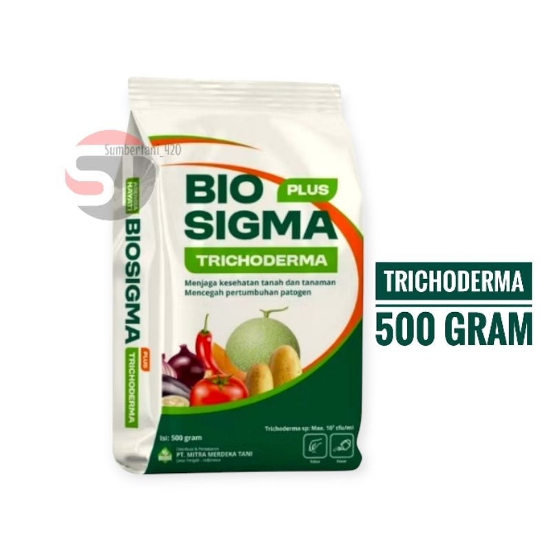 Jual Fungisida trichoderma BIO SIGMA PLUS isi kemasan 500 gram | Shopee ...