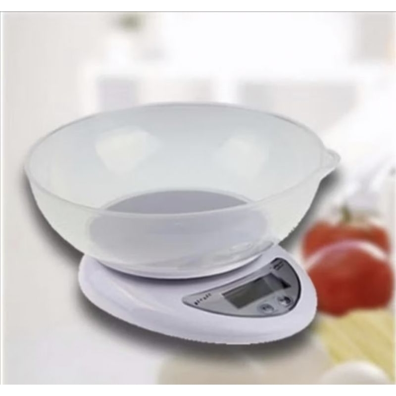 Jual Timbangan dapur kue roti mangkok kitchen scale 5 kg | Shopee Indonesia