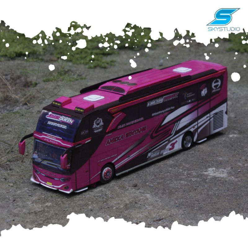 Jual miniatur bus ANEKA BINTANG 
