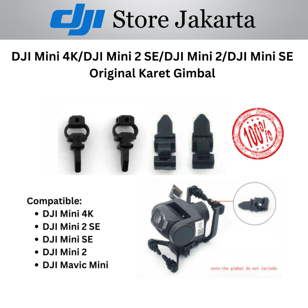 dji mini 2 gimbal vibration DJI Mini 2 4K CAMERA GIMBAL and Vibration Board Genuine – Droneoptix Parts main image 1