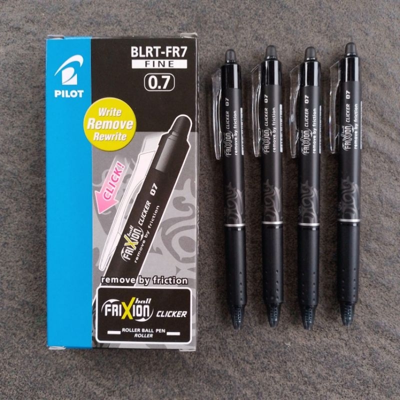 PILOT Frixion Clicker 0.7mm BLRT-FR7 Rot, Nachfüllbar, Radierbar - Paul