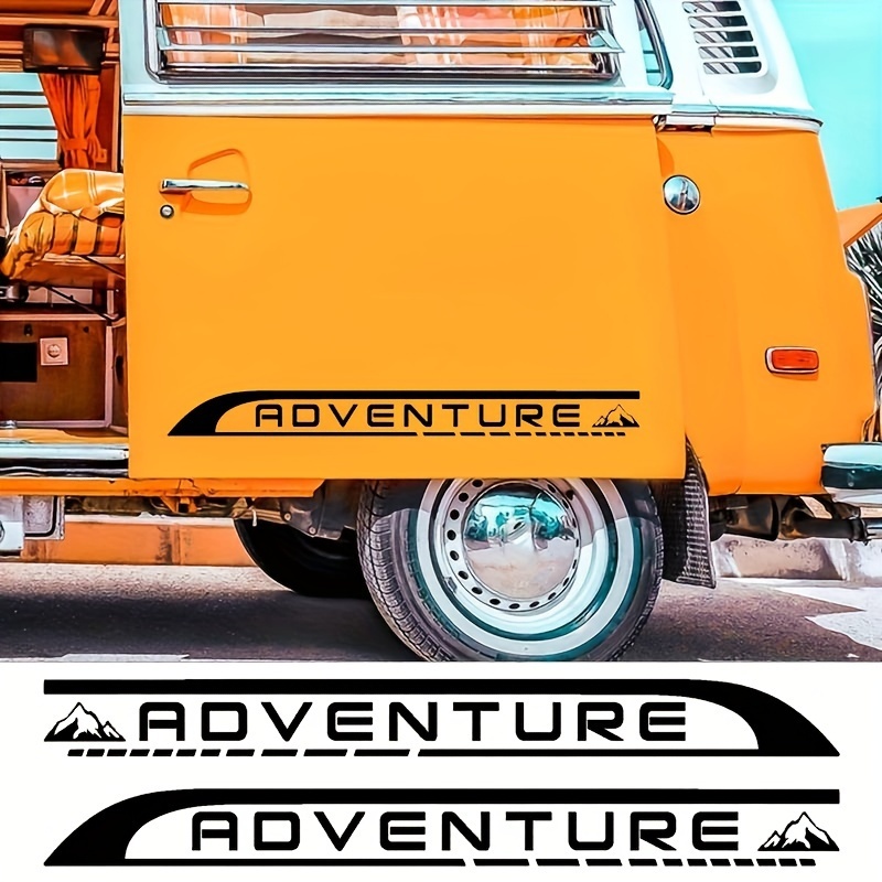 Jual Stiker Mobil Adventure Mountain - Cetakan Huruf, Bahan Vinyl ...
