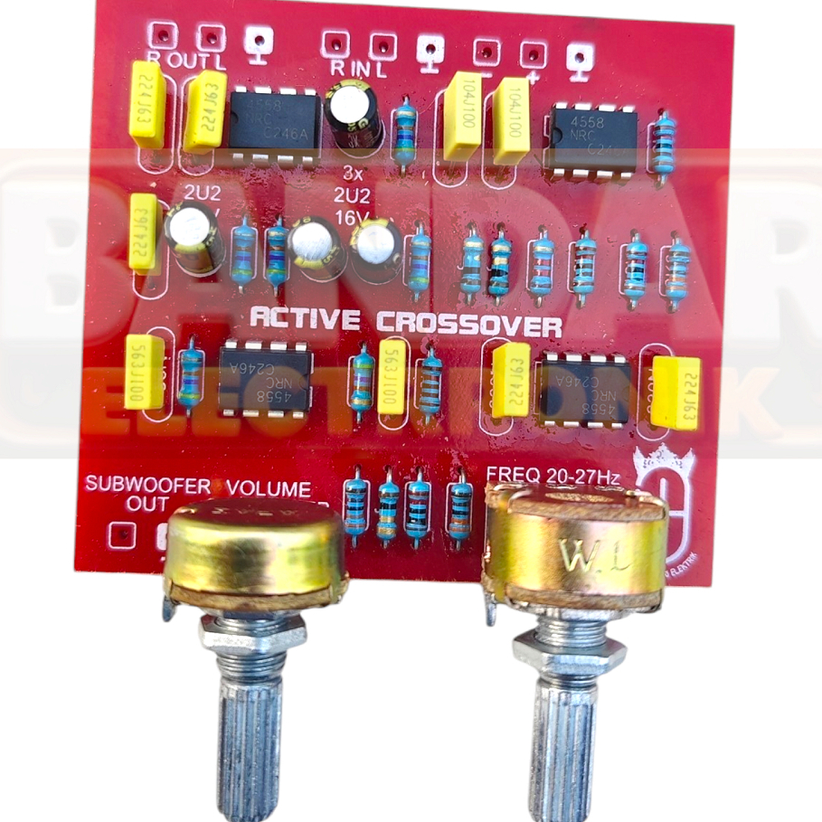 Jual Kit Crossover Aktif Subwofer | Shopee Indonesia