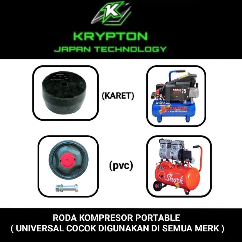 Jual krypton roda kompresor universal cocok di semua merk | Shopee ...