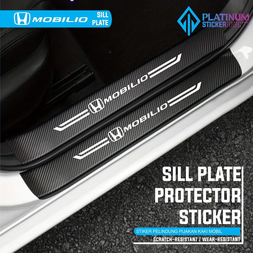 Jual Stiker Pelindung Pijakan Lantai Pintu Mobil honda MOBILIO ...