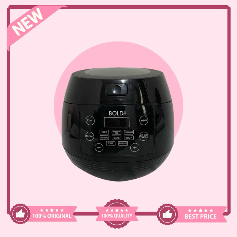 Jual BOLDe Super Cook Less Sugar | Rice Cooker Low Watt • NEW | Shopee ...