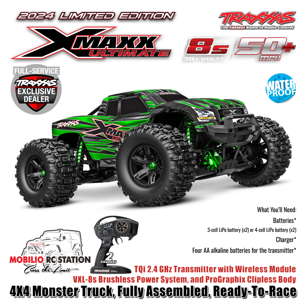 Jual Traxxas X Maxx XMaxx Ultimate 4X4 Brushless Monster Truck TQI RTR Shopee Indonesia