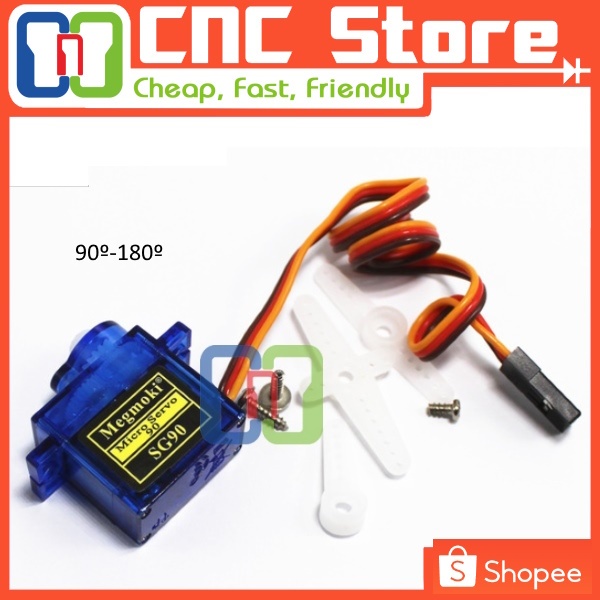 Jual [MTR-0002] SERVO SG90 TOWERPRO MOTOR SG-90 9G | Shopee Indonesia