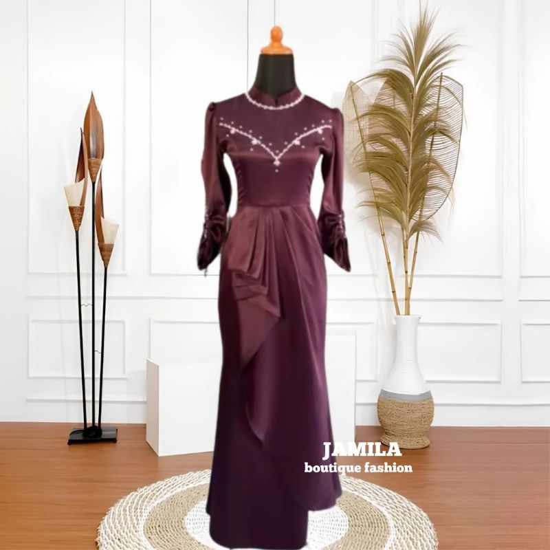 Jual Karisma Dress Nggak Musiman Simpel Tapi Mewah Slim Fit Gaun