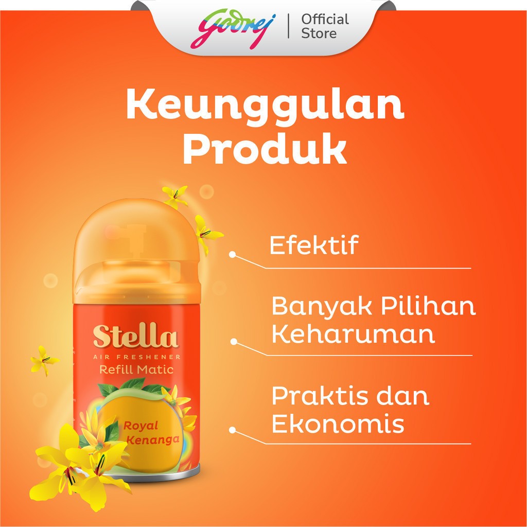 Jual Stella Matic Refill Royal Kenanga + Warm Verbena 160ml - Stella ...