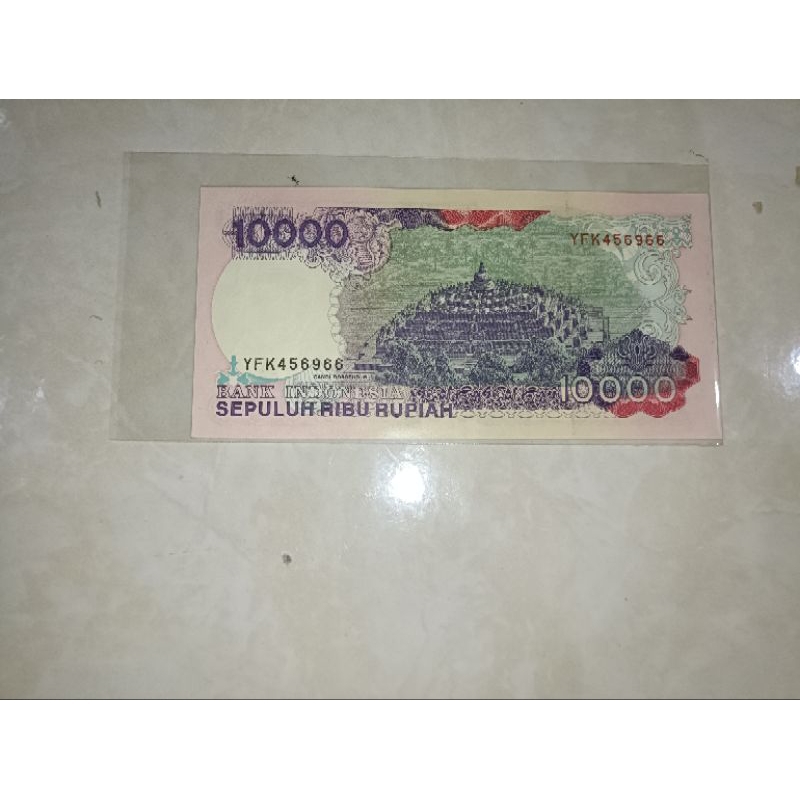 Jual uang 10000 / sepuluh ribu rupiah sultan Hamengku Buwono IX tahun ...